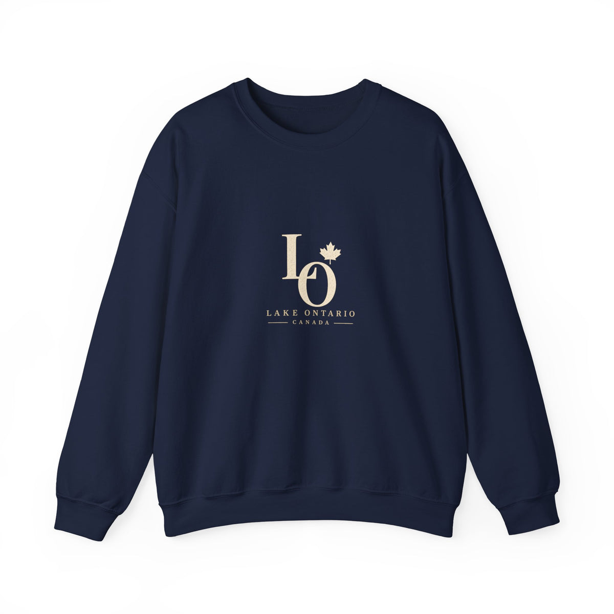Lake Ontario Monogram Crewneck