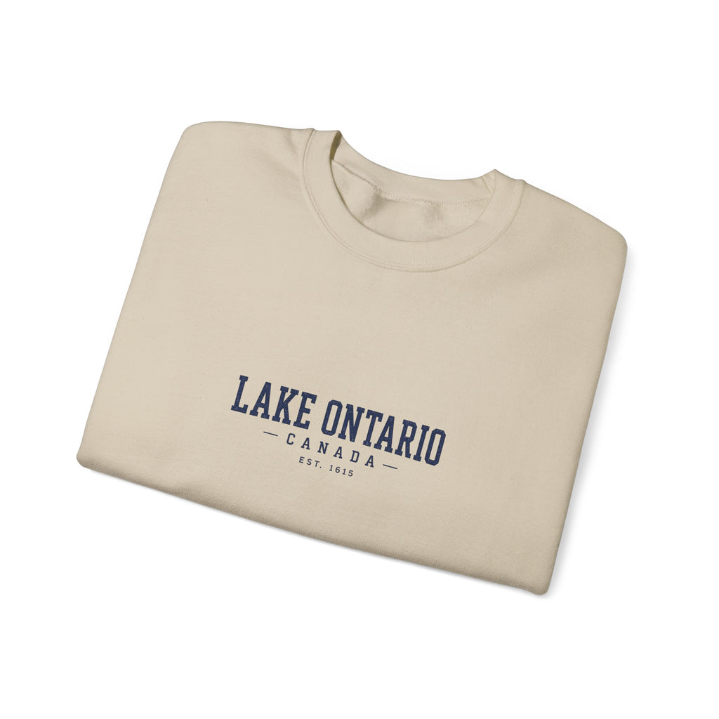 Lake Ontario Canada Est. 1615 Crewneck
