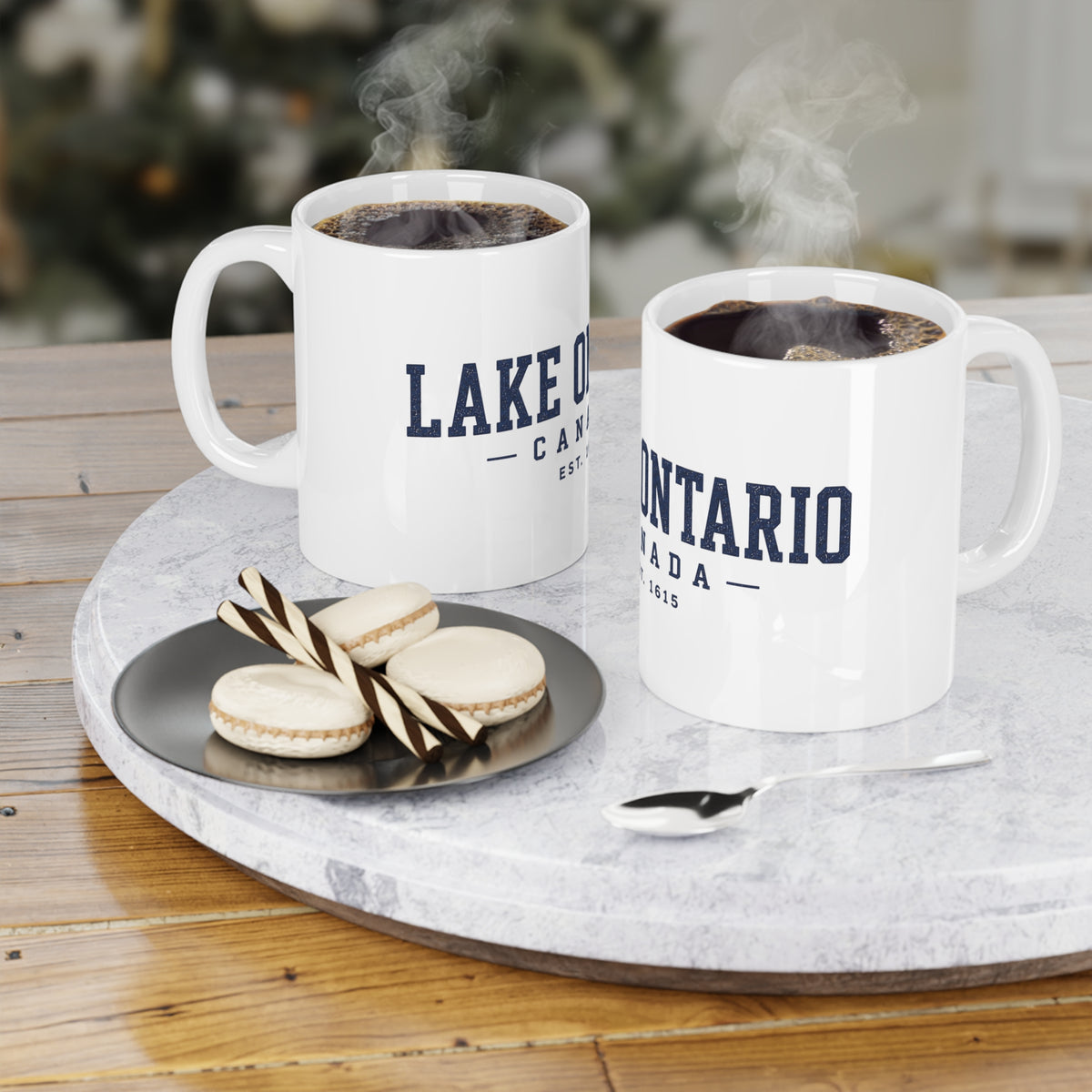 Lake Ontario Canada Est. 1615 Mug