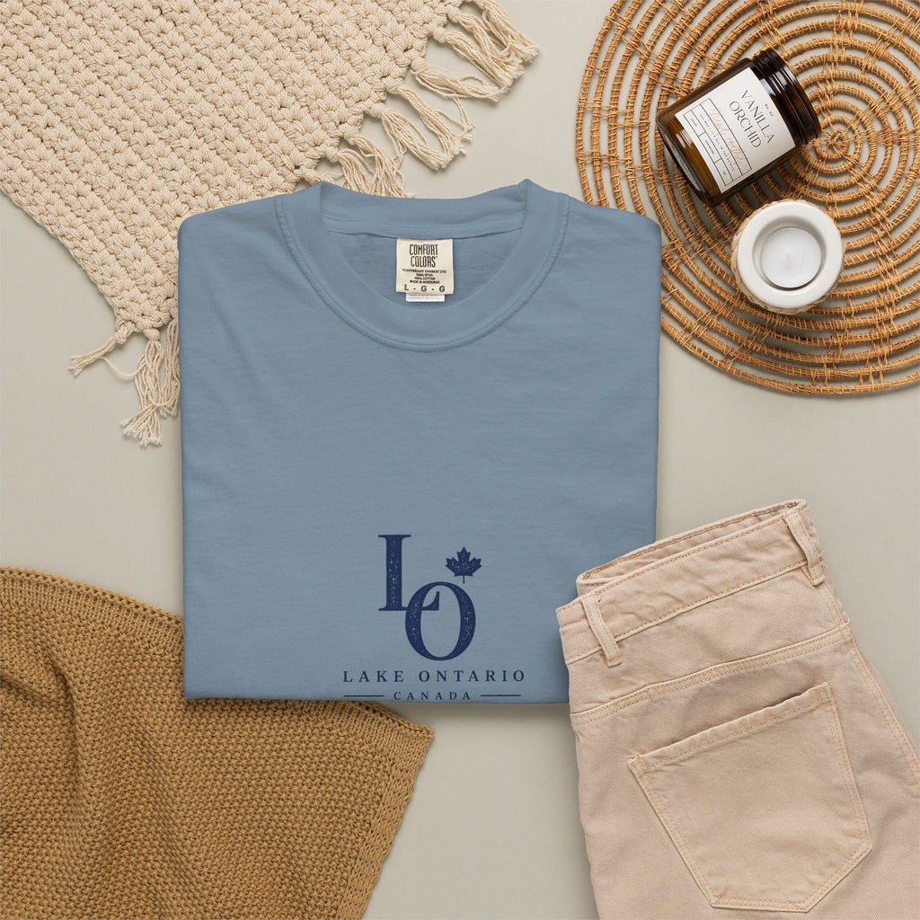 Lake Ontario Monogram Vintage Wash Tee