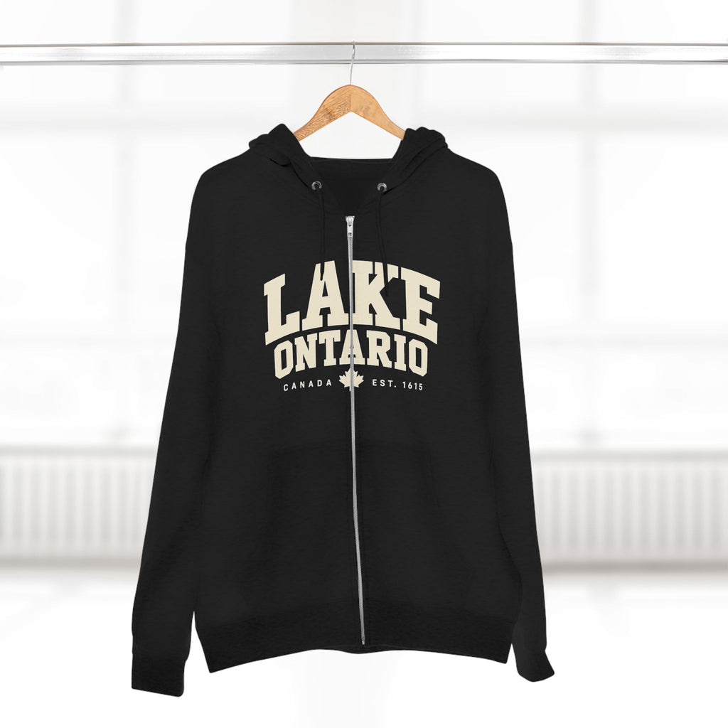 Lake Ontario zip hoodie, color option