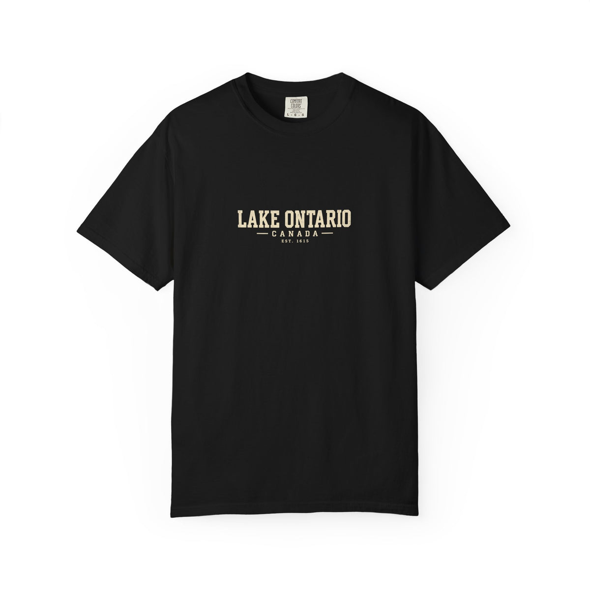 Lake Ontario Canada Est. 1615 Vintage Wash Tee