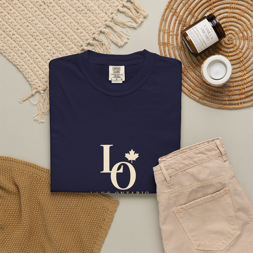 Lake Ontario Monogram Vintage Wash Tee