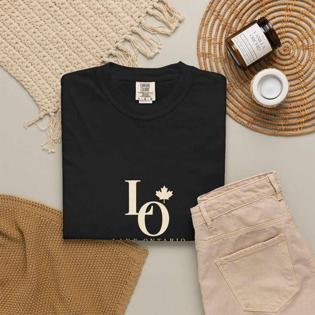 Lake Ontario Monogram Vintage Wash Tee