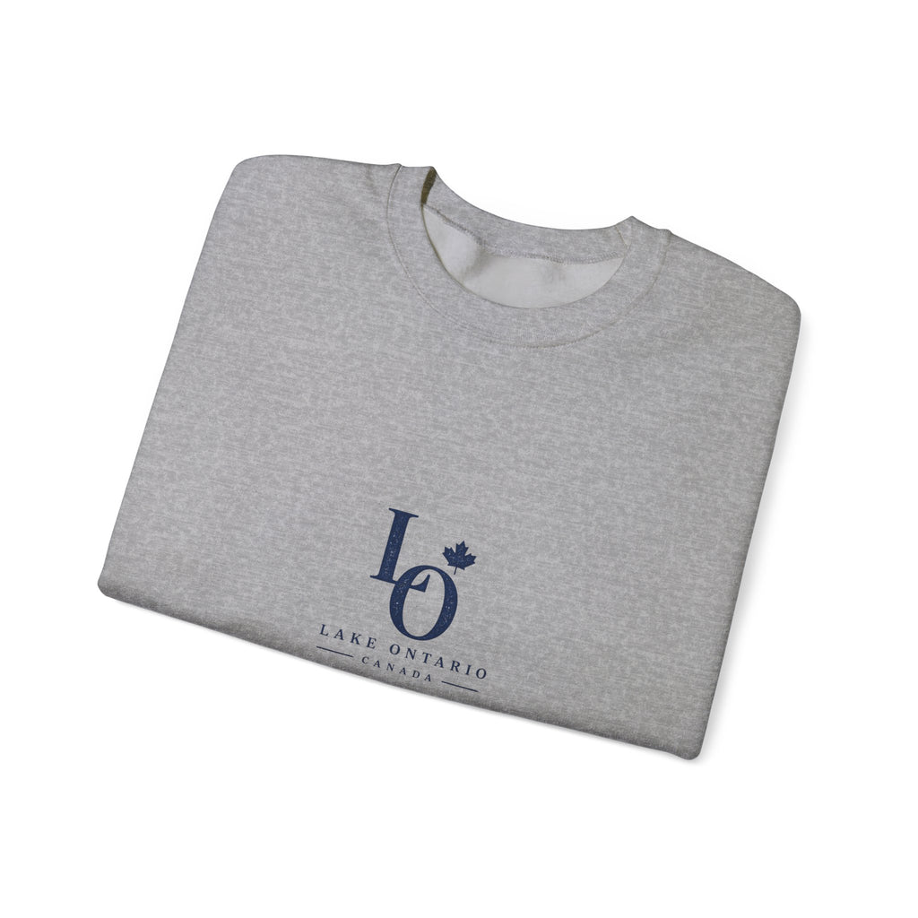 Lake Ontario Monogram Crewneck