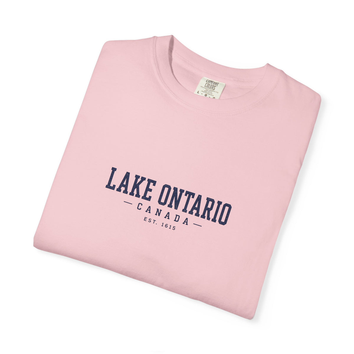 Lake Ontario Canada Est. 1615 Vintage Wash Tee