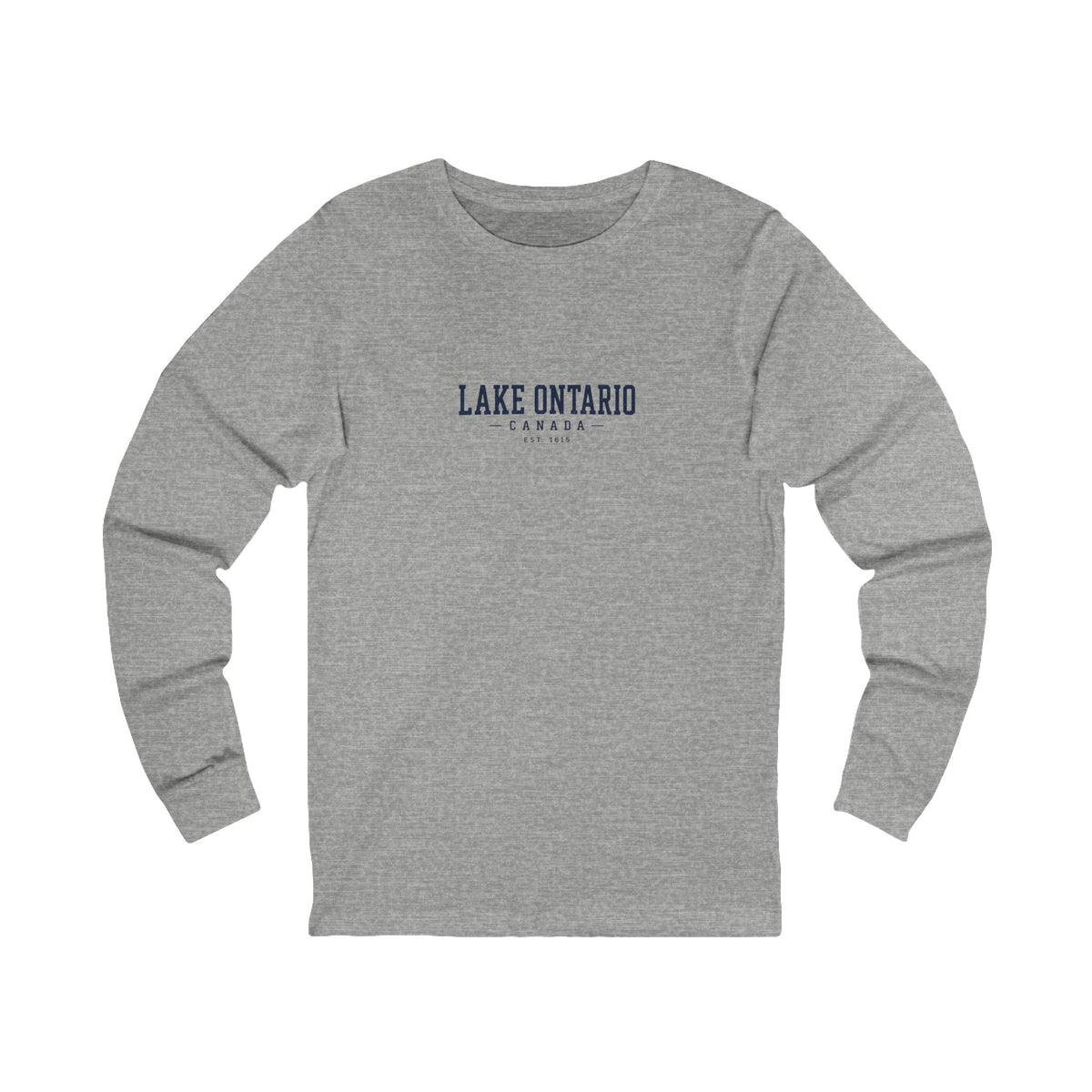 Lake Ontario Canada Est. 1615 Long Sleeve Tee