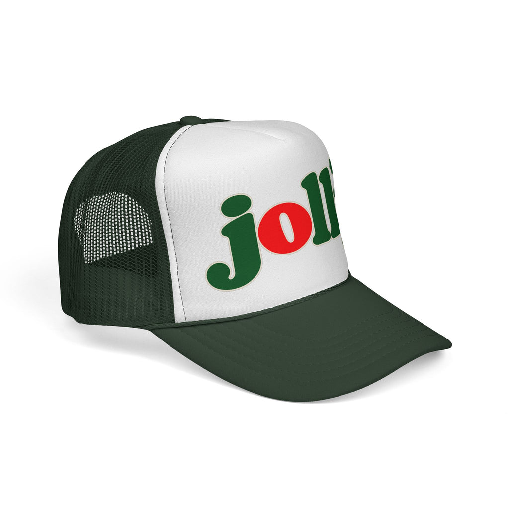 Jolly Christmas Trucker Cap