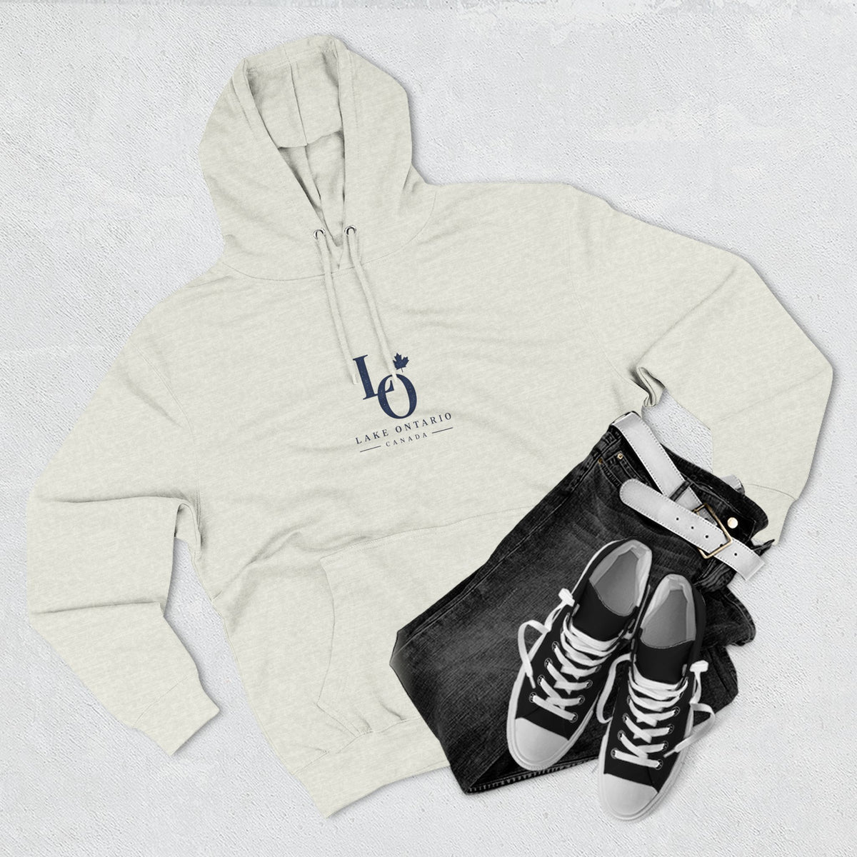 Lake Ontario Monogram Hoodie