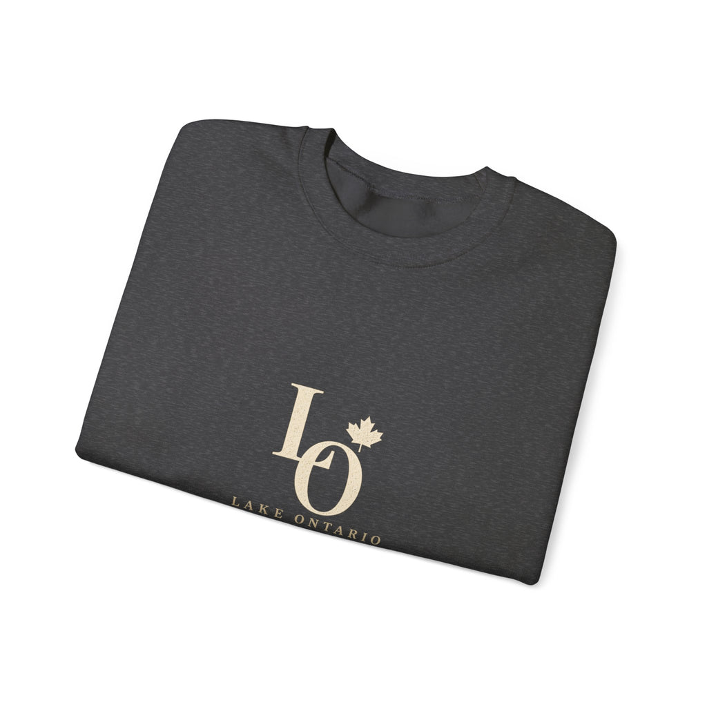Lake Ontario Monogram Crewneck