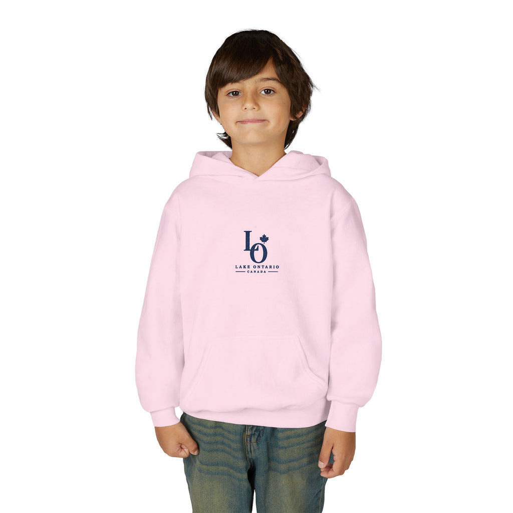 Lake Ontario Monogram Youth Hoodie