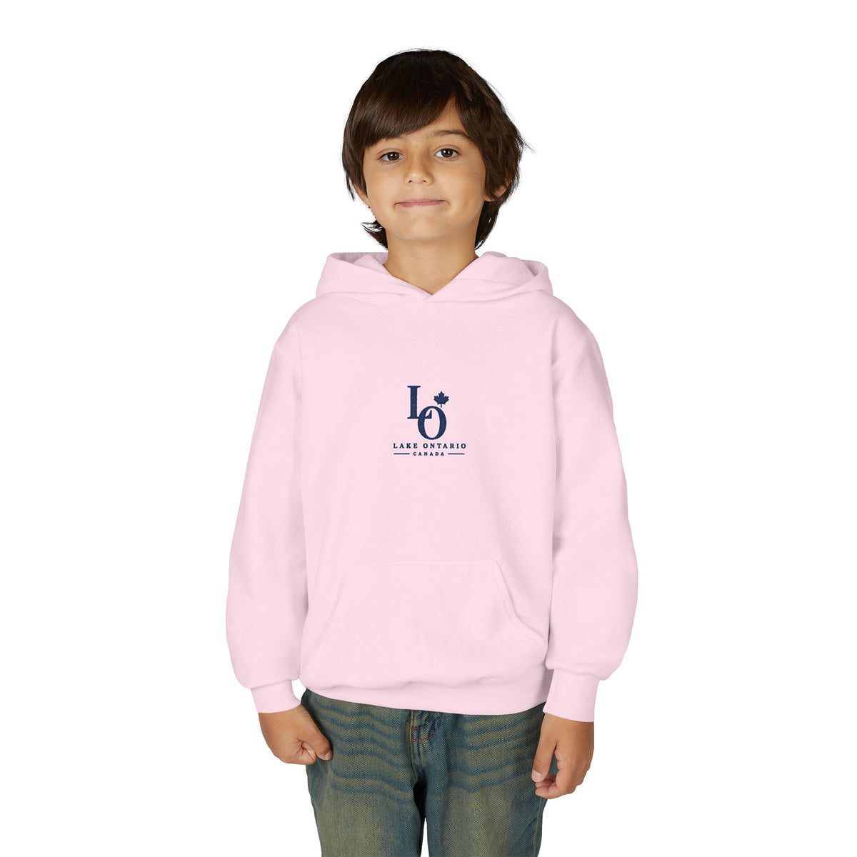 Lake Ontario Monogram Youth Hoodie