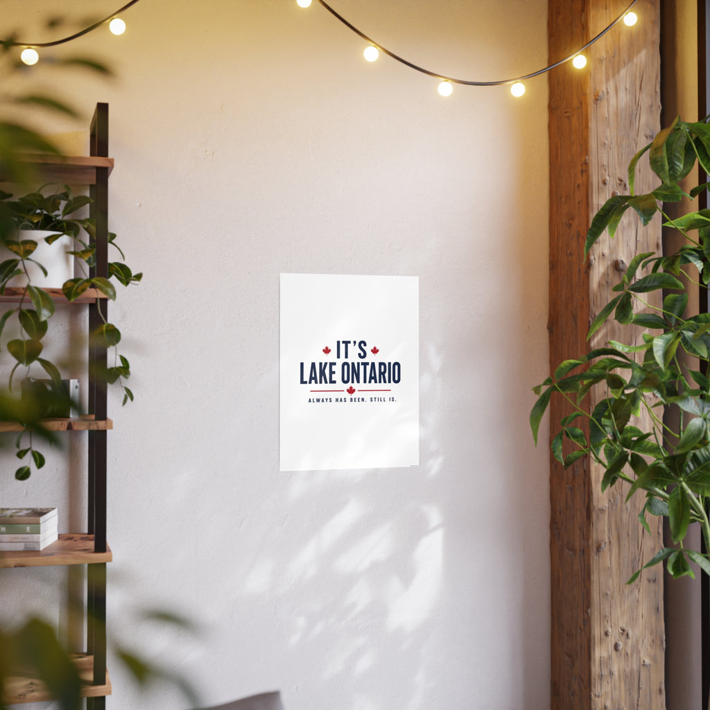 It's Lake Ontario Art Print