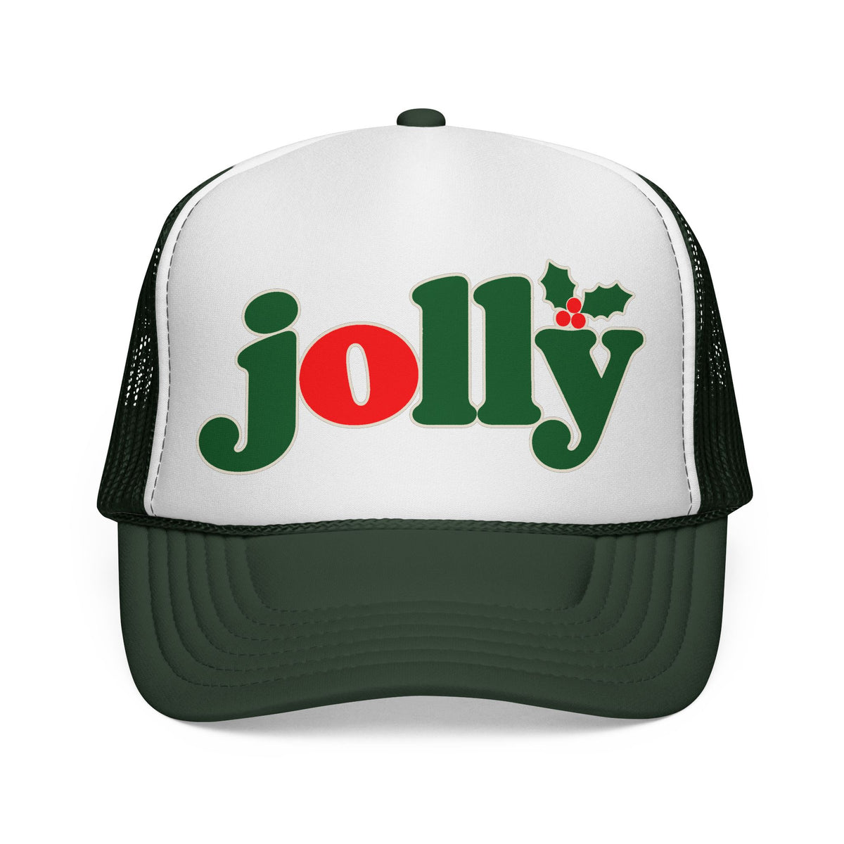 Jolly Christmas Trucker Cap