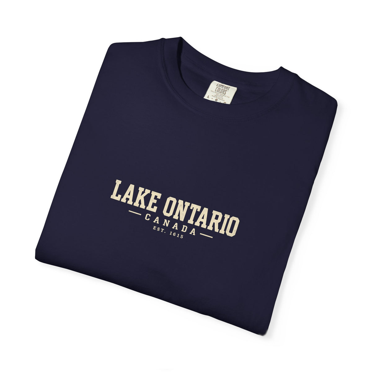 Lake Ontario Canada Est. 1615 Vintage Wash Tee