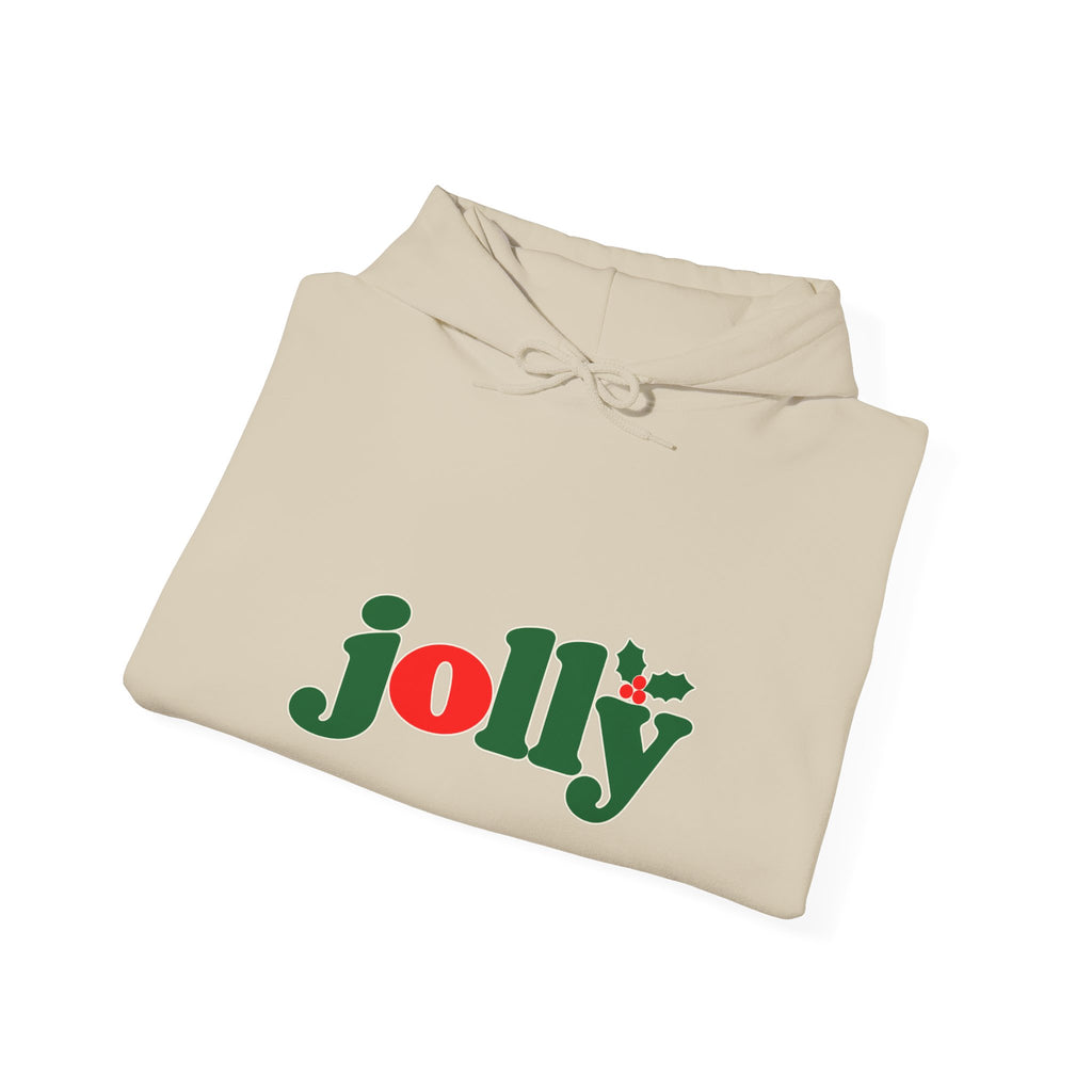 Jolly Christmas Hoodie, holly jolly holiday hoodie