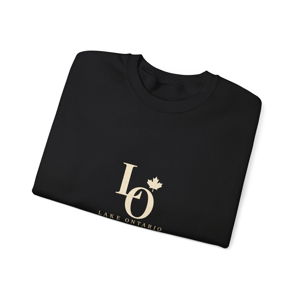 Lake Ontario Monogram Crewneck