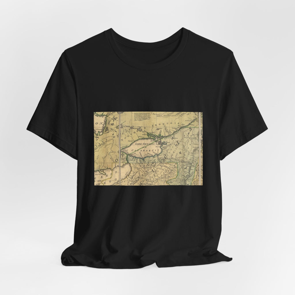 Vintage Lake Map T-Shirt