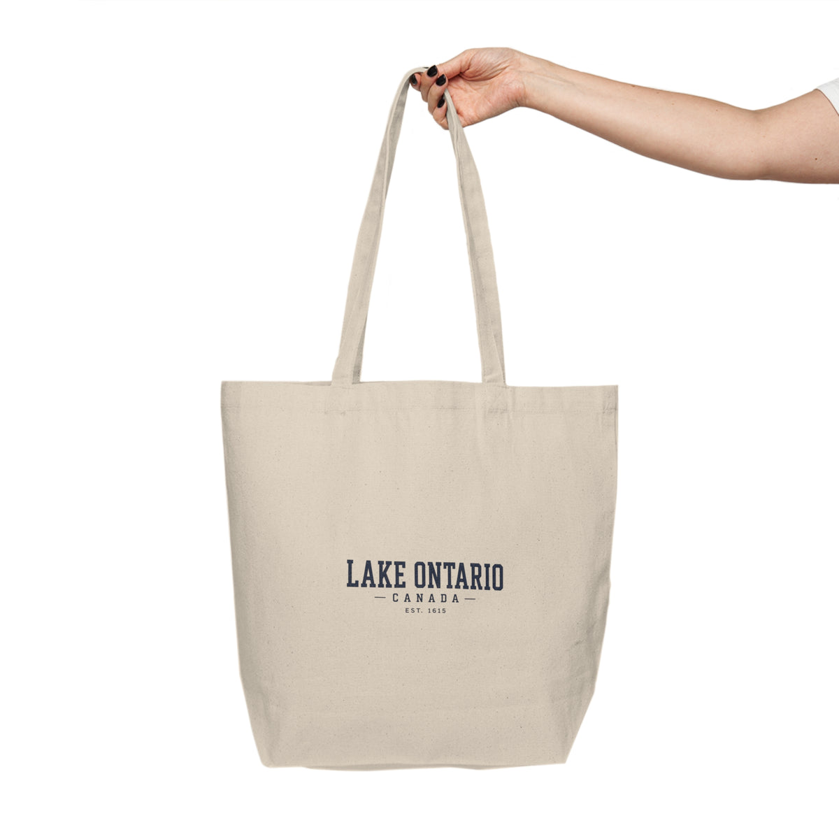 Lake Ontario Canada Est. 1615 Tote Bag