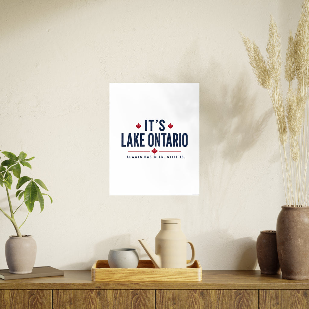 It's Lake Ontario Art Print