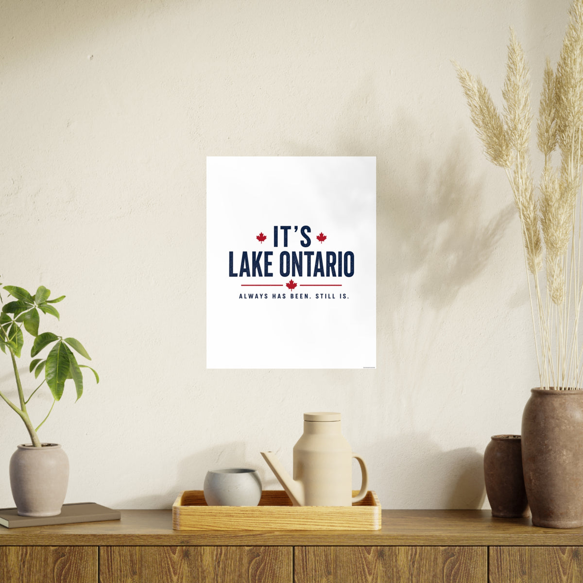 It's Lake Ontario Art Print