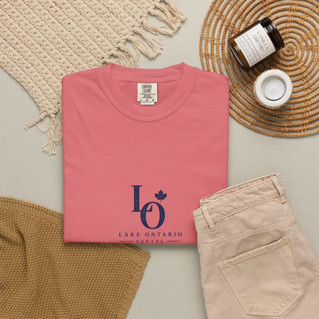 Lake Ontario Monogram Vintage Wash Tee