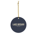Lake Ontario Canada Est. 1615 Ornament